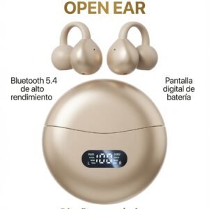 Audífonos Inalámbricos Open Ear Clip-On TWS A88/B50 Bluetooth con Pantalla LED