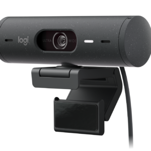 Webcam Logitech Brio 500 grafito para oficina