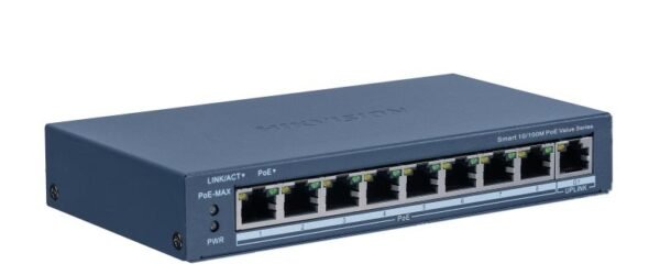 Switch Hikvision PoE+ de 8 puertos DS-3E1309P-EI/M