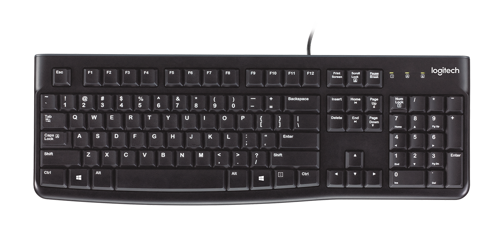 Teclado Logitech K120 USB en español para oficina