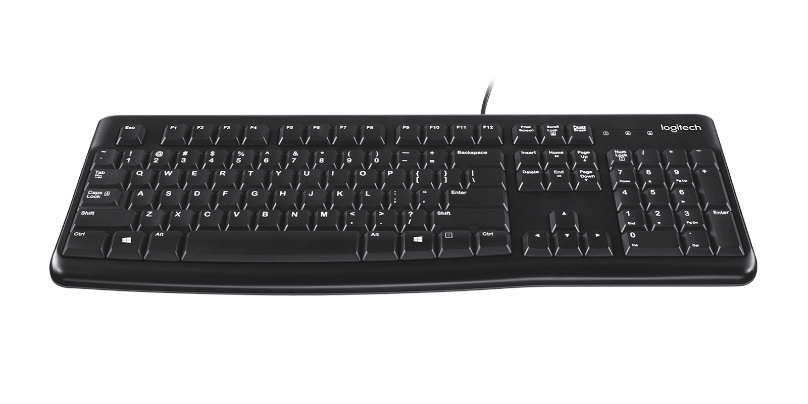 Teclado Logitech K120 USB en español para oficina - Imagen 2