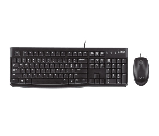 Combo Logitech MK120 teclado y mouse USB