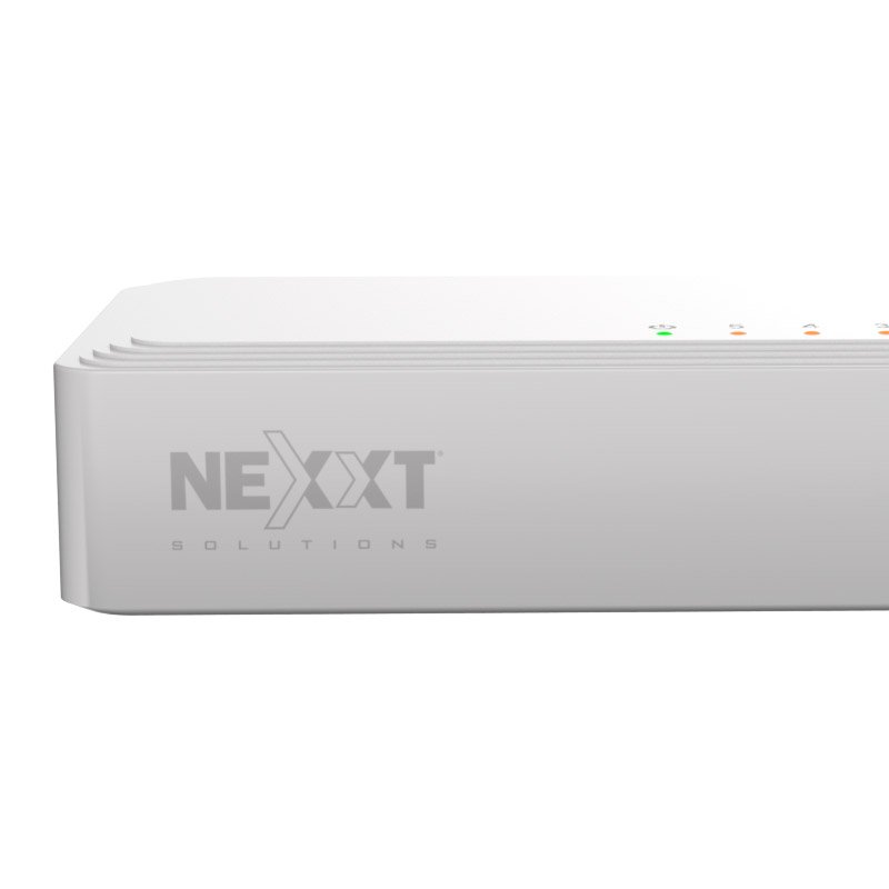 Switch Nexxt Naxos501-G Gigabit de 5 puertos para oficina - Imagen 2